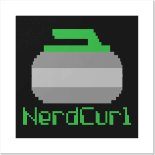 NerdCurl Posters and Art